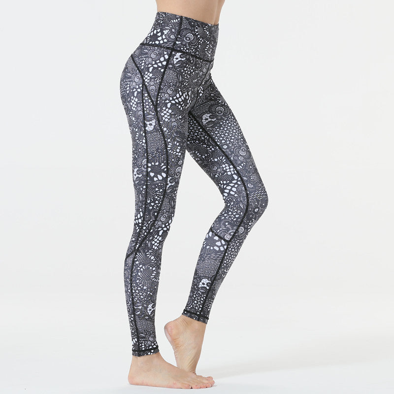 NirvanaNest Printed Yoga Pants