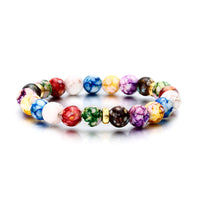 Thumbnail for ZenVibes Lava Stone Chakra Bracelet