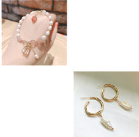 Thumbnail for Peach Bloom Baroque Pearl Bracelet