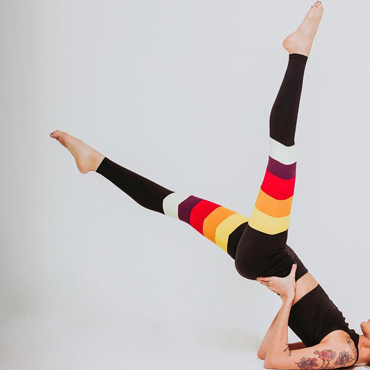 YogaGlow Digital Print Yoga Pants