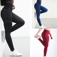 Thumbnail for YogaVogue Stitched Sports Tights