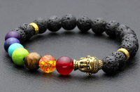 Thumbnail for VolcanicRock Budha Head Yoga Bracelet