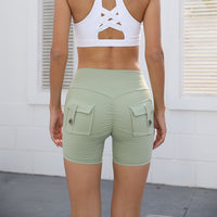 Thumbnail for PocketedStrides Yoga Fusion Shorts