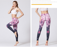 Thumbnail for Sports Gym Printed Yoga Pants