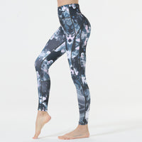 Thumbnail for BalanceBoost Printed yoga pants