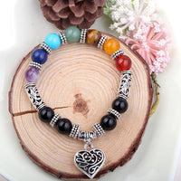 Thumbnail for Seven Chakra Yoga Energy Bracelet