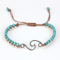 Thumbnail for Handcrafted Turquoise Yoga Bracelet