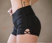 Thumbnail for LiftMotion Cross-Groove Yoga Shorts