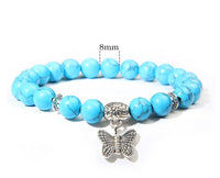 Thumbnail for Butterfly Crystal Stone Yoga Bracelet
