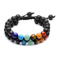 Thumbnail for ZenViolet Purple Stone Adjustable Yoga Bracelet