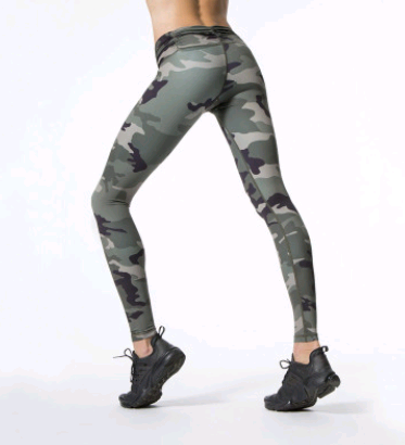 CamouflageFit High Waist Yoga Leggings