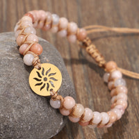 Thumbnail for TranquilAura Yoga Meditation Double Layer Bracelet