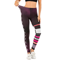 Thumbnail for Printed Yoga Pants Outdoor Sports Leggings