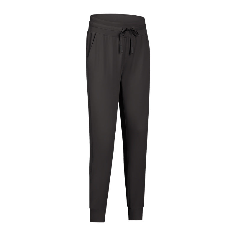 Quick-Dry High-Waist Slimming Track Pants