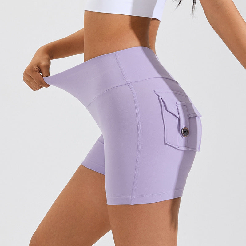 PocketedStrides Yoga Fusion Shorts