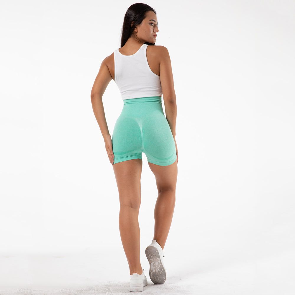 LuxeLift Seamless Yoga Performance Shorts