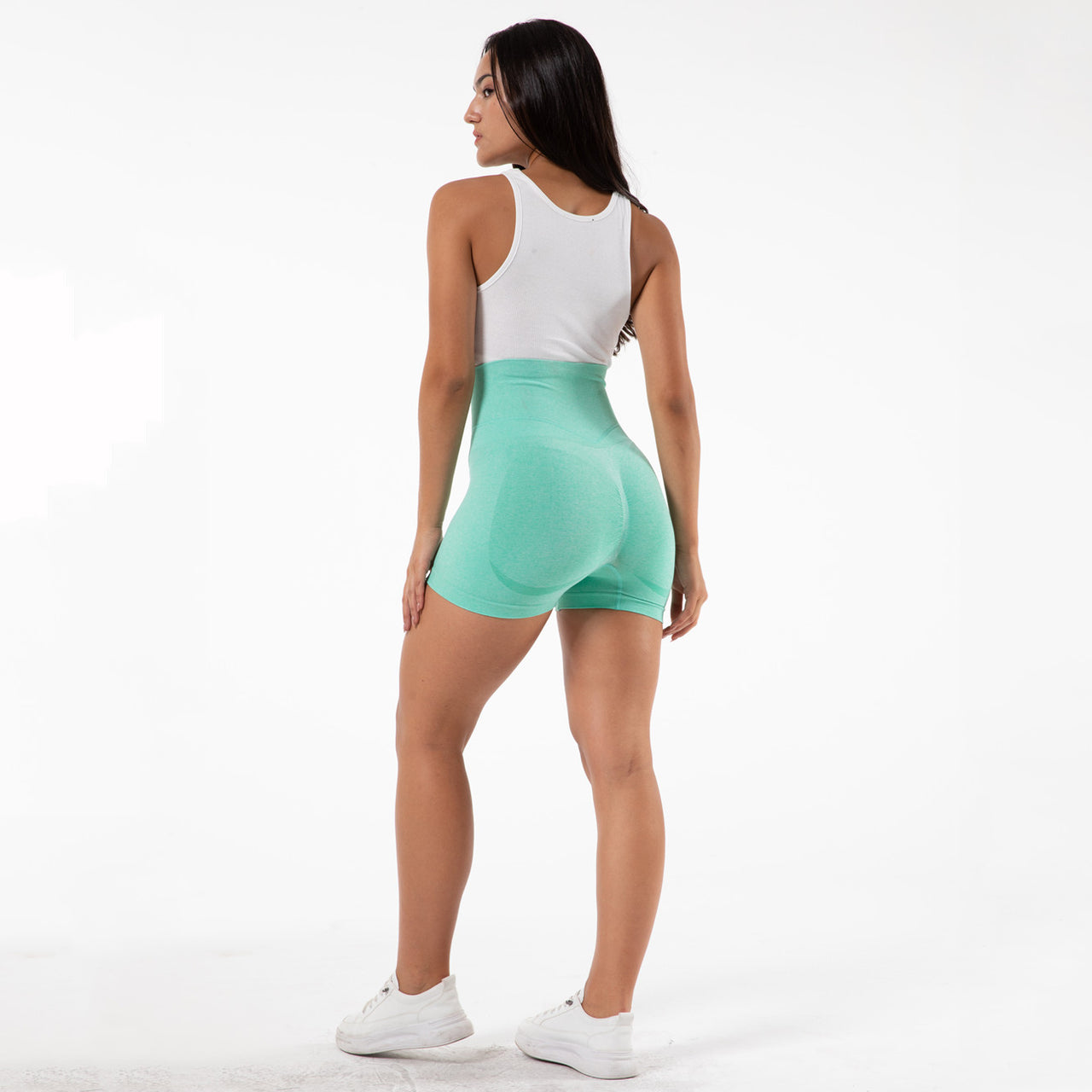 LuxeLift Seamless Yoga Performance Shorts